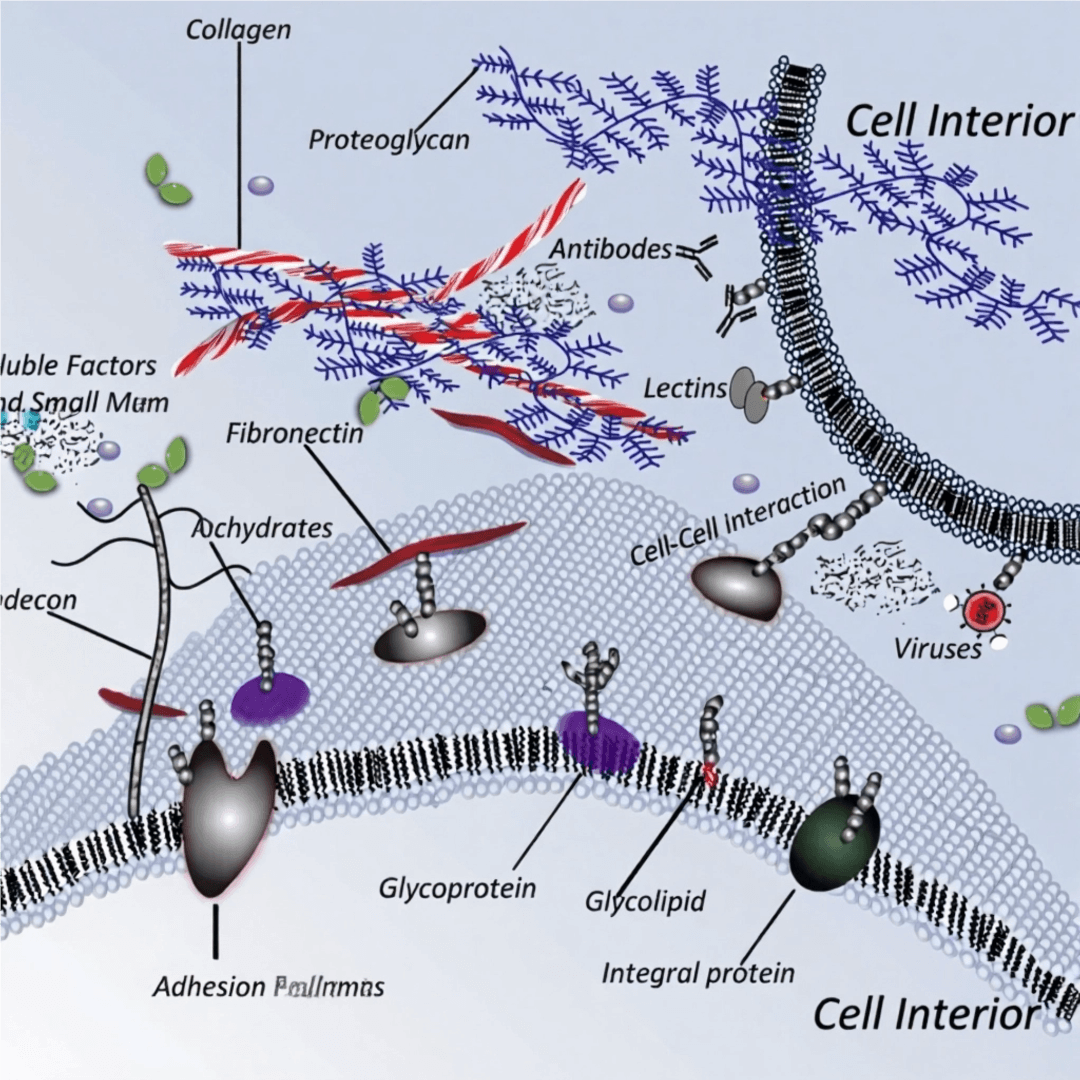 Glycoproteins and glycolipids on the cell surface — the glycome in context
