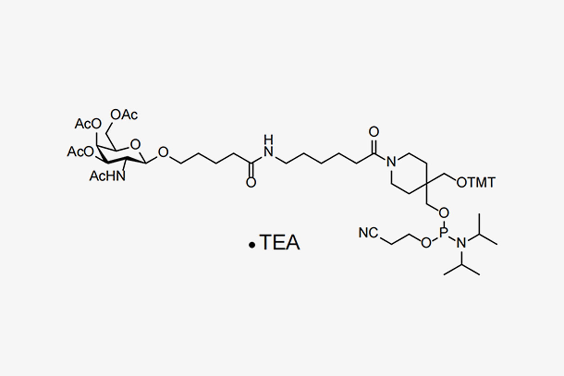 TMT-GalNAc-C5-C6-piperidyl-CE-Phosphoramidite