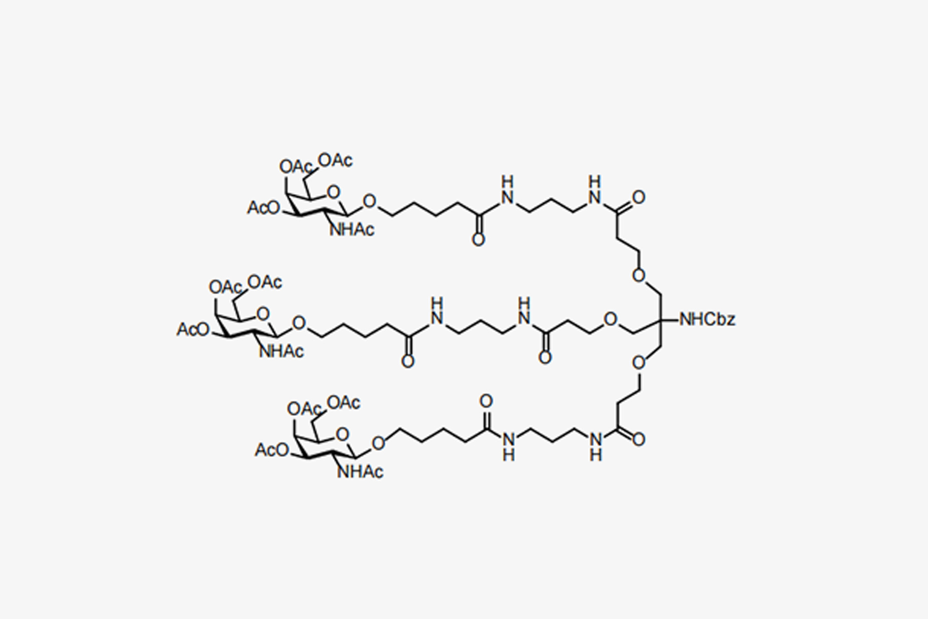 Tri-GalNAc(OAc)3-NHCbz