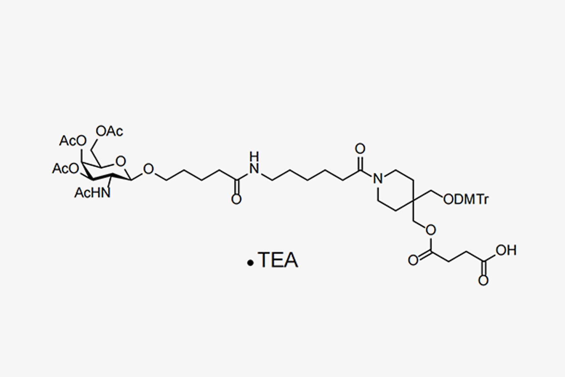 DMT-GalNAc-C5-C6-piperidyl-Succinate