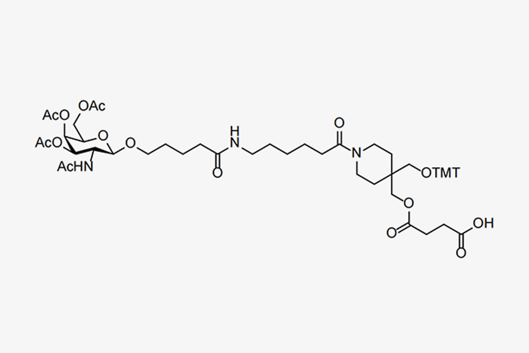 TMT-GalNAc-C5-C6-piperidyl-Succinate