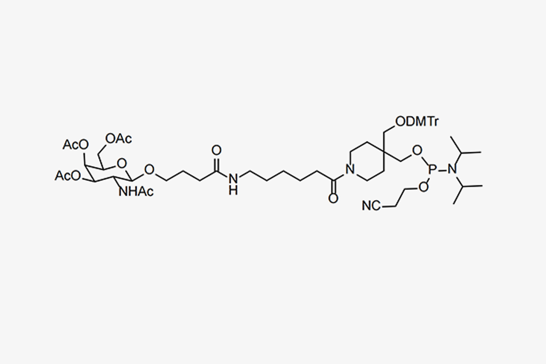 DMT-5'-C3-Linker-GalNAc-Phosphoramidite