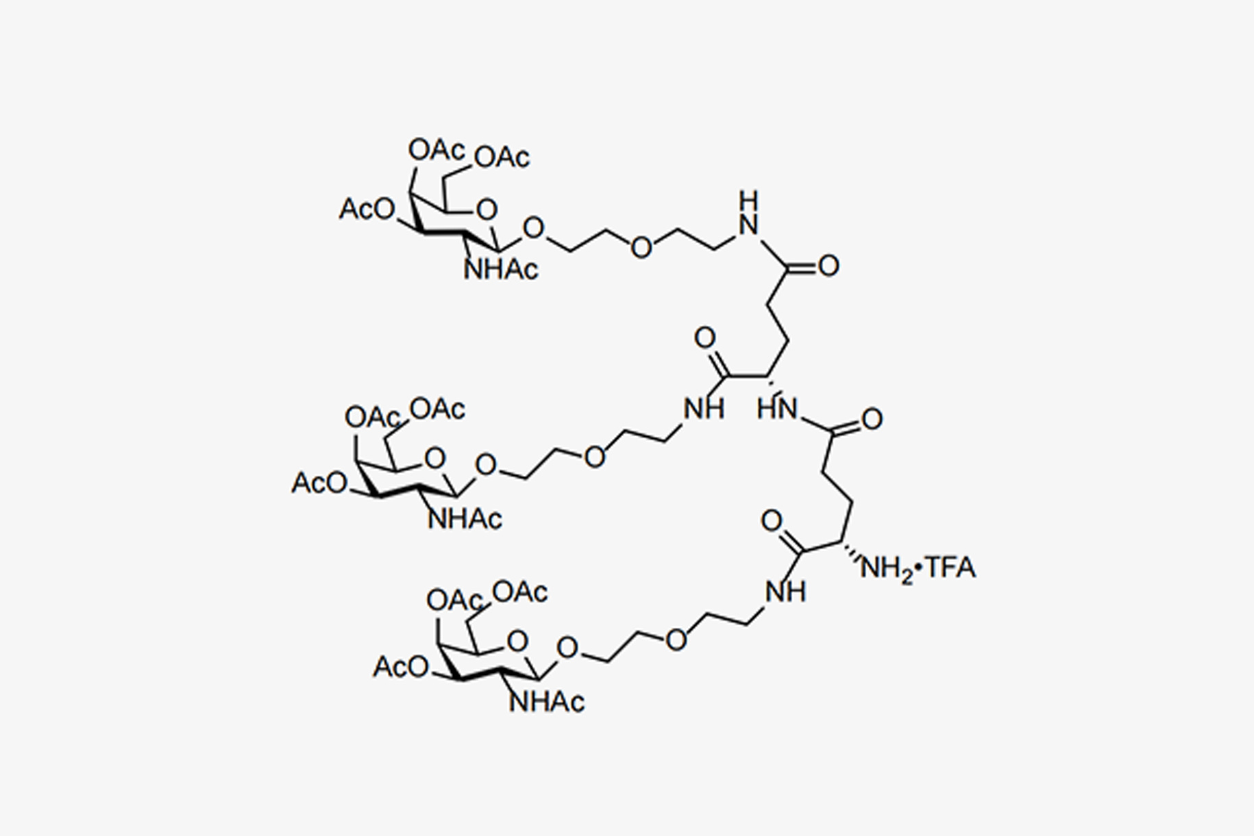 TriGalNAc(OAc)-NH2·TFA-NAG-INT